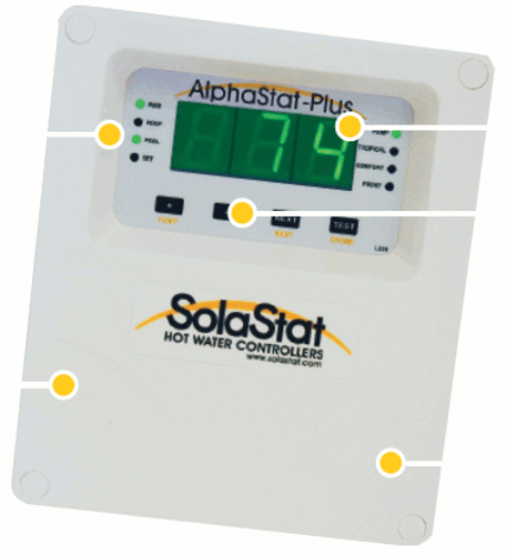 Senztek AlphaStat-Plus Hot Water Controller