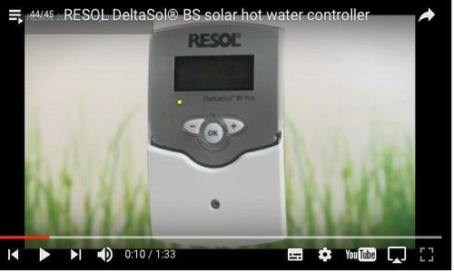 RESOL BS /4 solar hot water controller