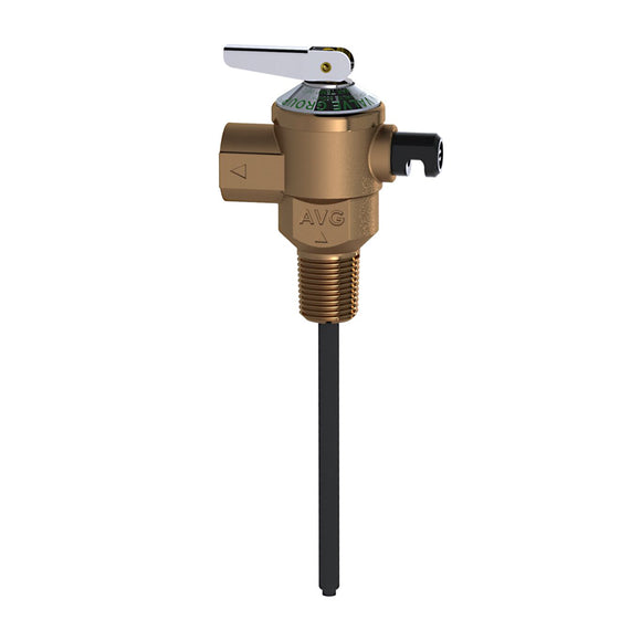 AVG Hot Water Expansion PTR Valve 15mm Green 1000KPA