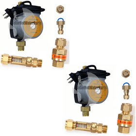 2 x Grundfos 15-20 CIL 2 Solar Hot Water Circulating Pump - Tradie Service Pack