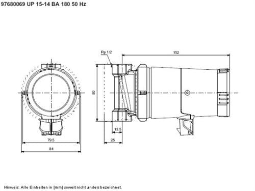 Grundfos COMFORT 15-14B PM Domestic Circulator