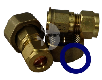 25mm x 15mm Pump Unions (Loose Nut) - SHWP0271