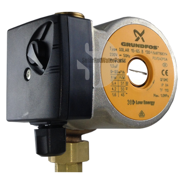 Grundfos 15-65 B Solar Hot Water Circulating Pump - 0