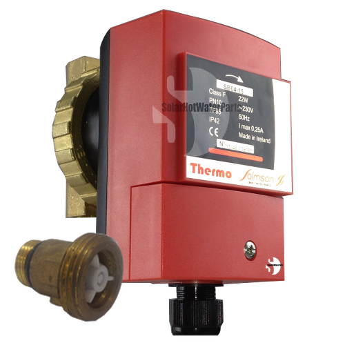 Salmson SB 04-15 Solar Hot Water Circulating Pump + Non-Return Valve — Replaced by Wilo Star-Z NOVA