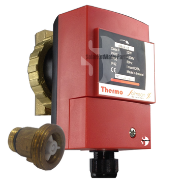 Salmson SB 04-15 Solar Hot Water Circulating Pump + Non-Return Valve — Replaced by Wilo Star-Z NOVA