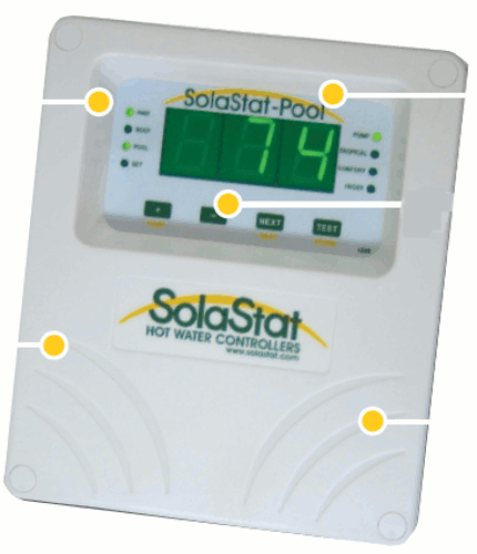 Senztek SolaStat Pool Controller | Solar Hot Water Parts