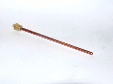 Thermowell Immersion Sleeve 90mm Long Copper