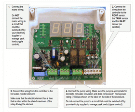 Senztek SolaStat ST Plus 2-3 Sensor Controller (includes free thermal heat paste) - 0